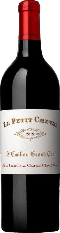 Château Cheval Blanc Le Petit Cheval 2018 750ml - Chevalier Château Cheval Blanc Le Petit Cheval 2018 750ml - Chevalier