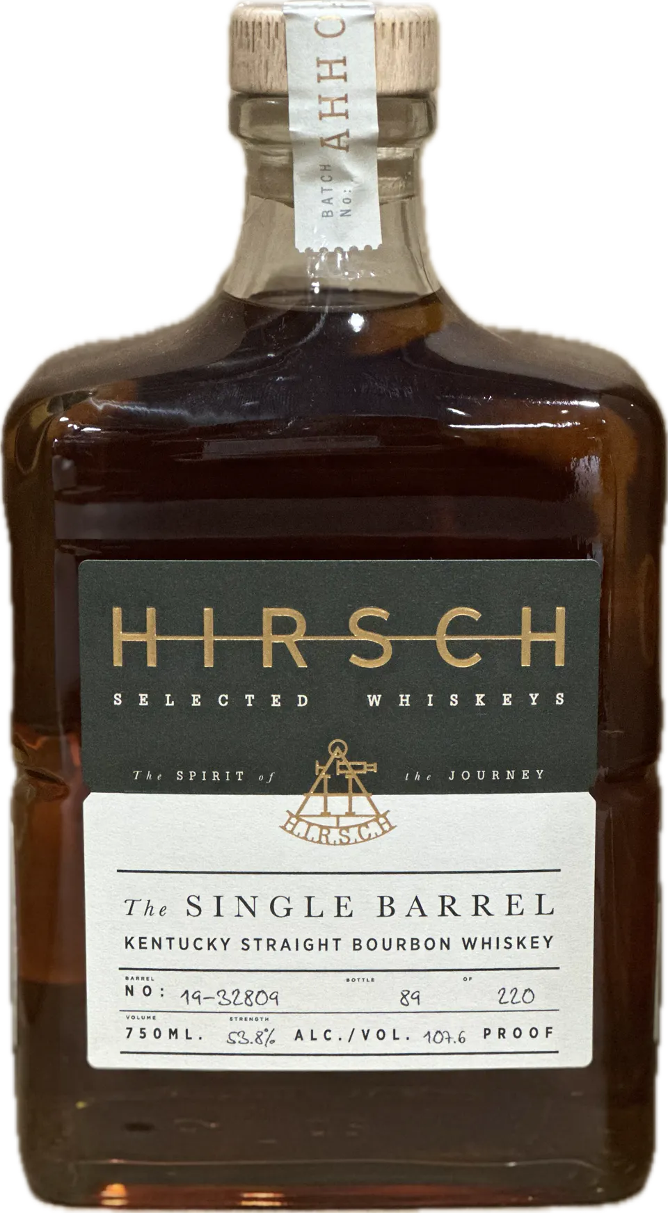 Hirsch "Store Pick" Single Barrel White Label 1 750ML 750ml