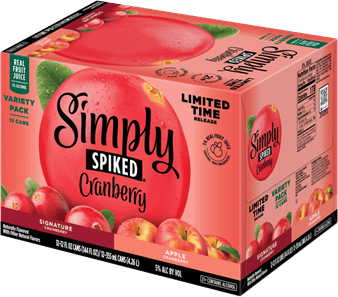Simply Spiked Cranberry Variety Pack 12 pack 12 Can