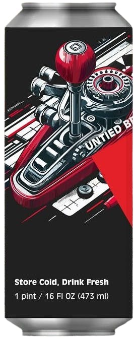 Untied Brewing Company Clutch Shift Throttle 4 pack 16 oz. 