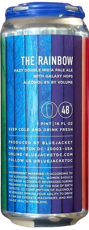 Bluejacket The Rainbow 4 pack 16 oz. - Petite Cellars