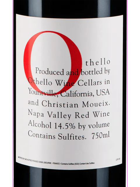 Dominus Othello Red 2023 750ml - Bottle Shop of Spring Lake
