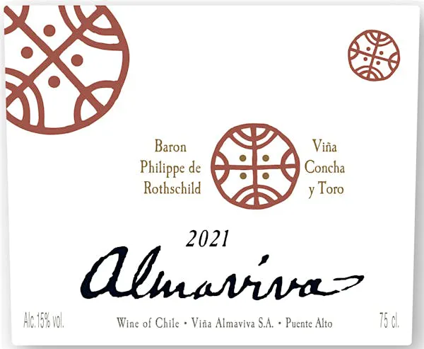 Almaviva Puente Alto Red 2021 750ml - Allendale Wine Shoppe