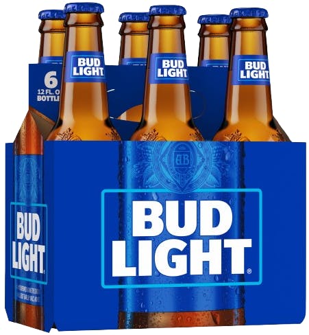 Bud Light Beer 6 pack 12 oz. Bottle - SPIRITED Wines