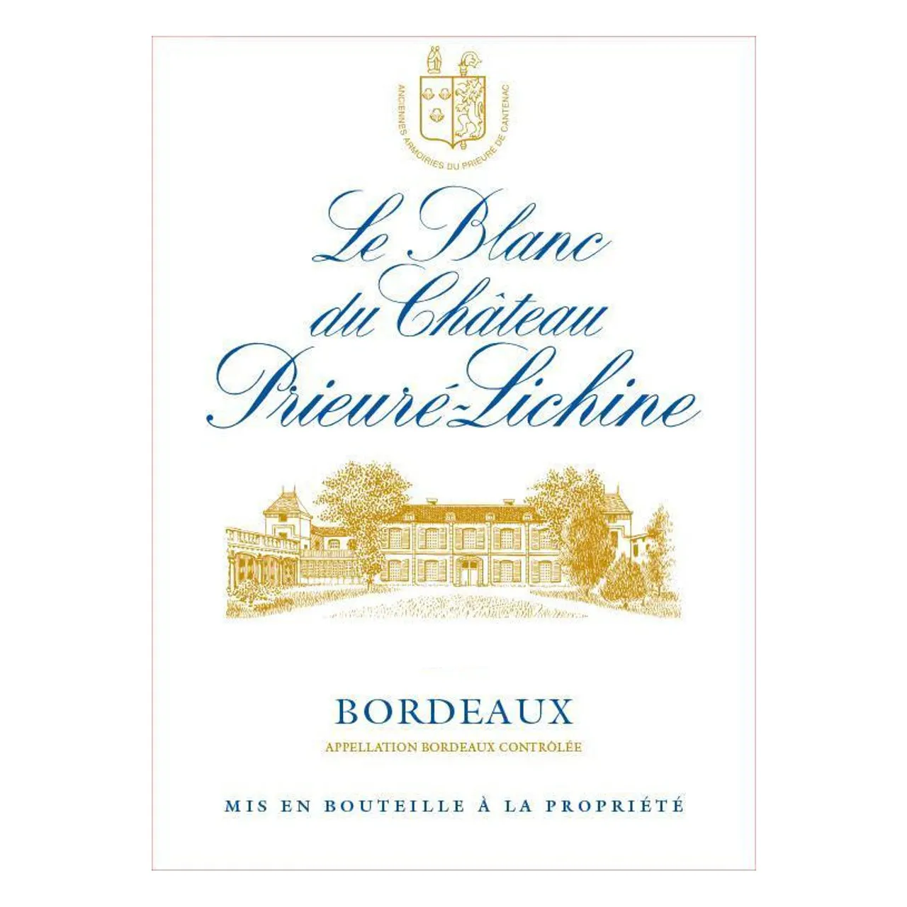 Château Prieuré-Lichine Le Blanc du Chateau Prieure Lichine 2020