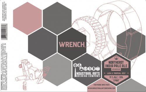 Industrial Arts Brewing Wrench 4 pack 16 oz. - Petite Cellars