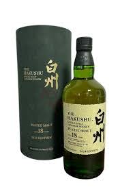 ウイスキー Hakushu Single Malt Whisky NV SOD2024 Suntory The Hakushu 18 Years 2024 Edition 700ml - Liquor