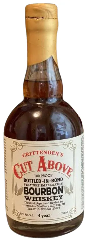 Crittenden's Cut Above Bourbon 4 Year