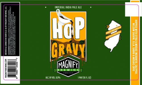 Magnify Brewing Company Hop Gravy Imperial IPA 4 pack 16 oz. 
