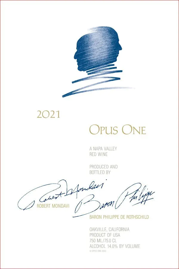 Opus One Napa Valley Red 2021 750ml - Bottle Shop of Spring Lake