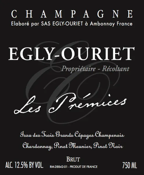 Egly-Ouriet Les Premices 750ml - Liquors Inc.