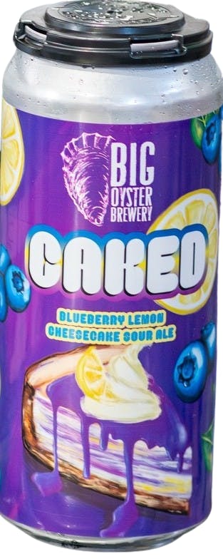 Big Oyster Brewery Caked Blueberry Lemon Cheesecake 4 pack 16 oz. - Petite Cellars