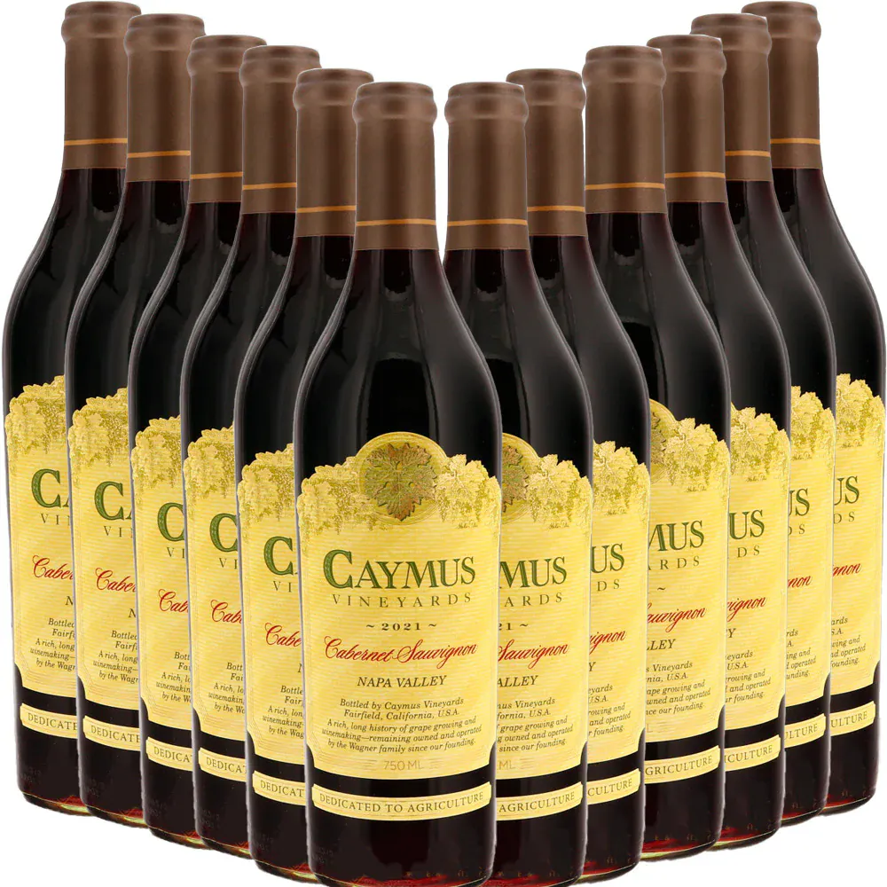 Caymus Cabernet Vertical Set (Five Bottles 2018 to 2022) 1L Caymus Cabernet Vertical Set (Five Bottles 2018 to 2022) 1L