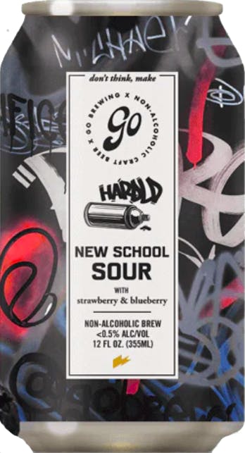 Go Brewing  Non-Alcoholic New School Sour Berry 6 pack 12 oz. - Petite Cellars