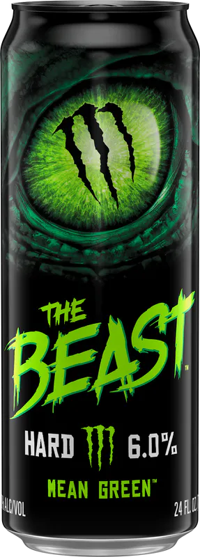 Monster The Beast Unleashed Mean Green 24 oz. Can - Yankee Spirits