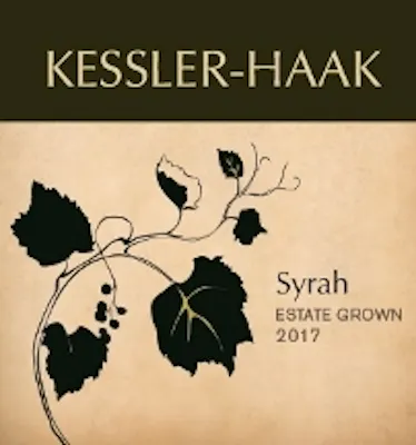 Kessler-Haak Wines Estate Syrah 2017