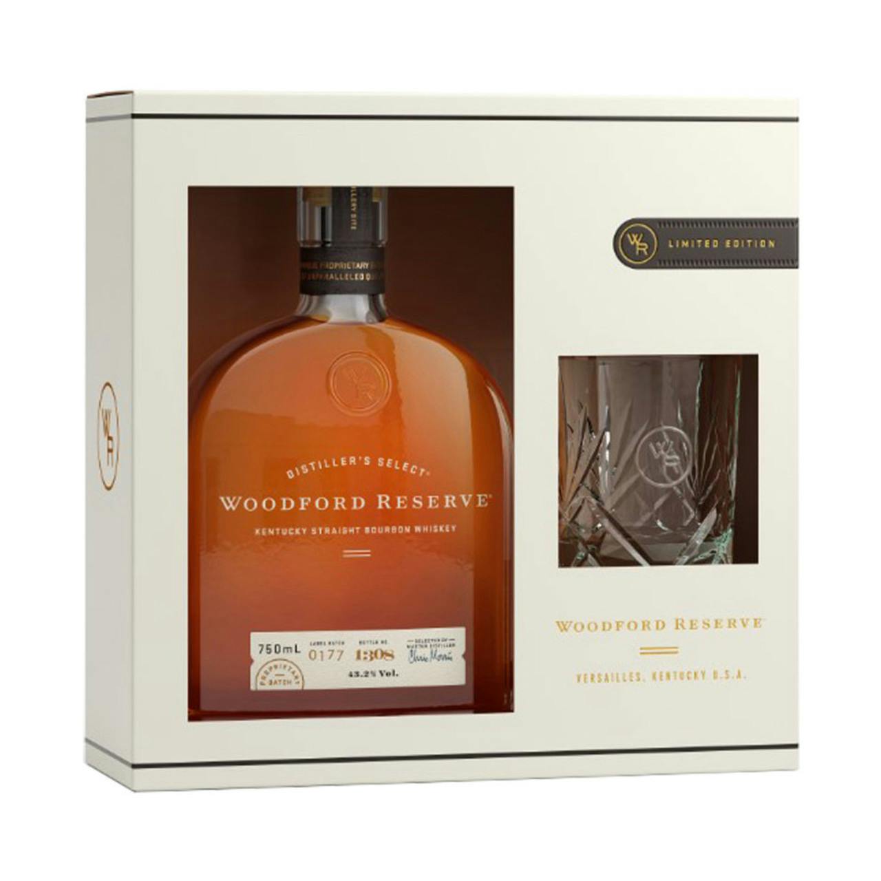 Woodford Reserve Kentucky Straight Bourbon Whiskey Gift Set