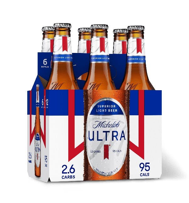 Michelob Ultra 6 pack 7 oz. Bottle - Yankee Spirits
