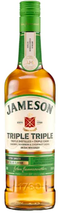 Jameson Triple Triple Irish Whiskey 750ml - Yankee Spirits