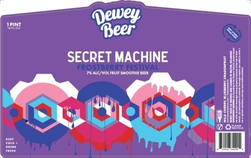 Dewey Beer Company Secret Machine - Frostberry Festival 4 pack 16 oz. - Petite Cellars