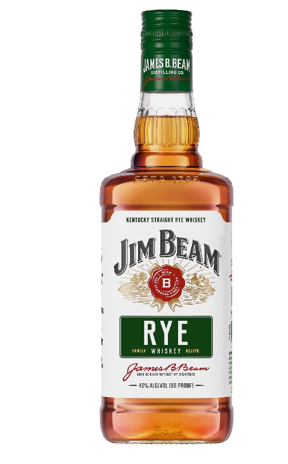 Jim Beam Rye Whiskey 4 year old 750ml - Yankee Spirits