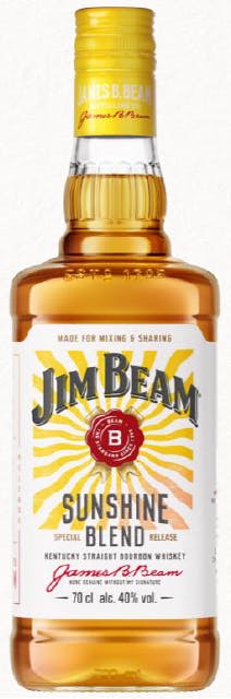 Jim Beam Sunshine Blend Kentucky Straight Bourbon Whiskey 750ml