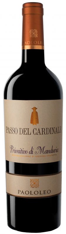 Paolo Leo Primitivo di Manduria Passo del Cardinale 202 750ml