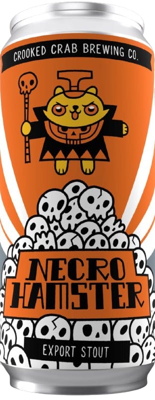 Crooked Crab Brewing Co. Necro Hamster 4 pack 16 oz. - Petite Cellars