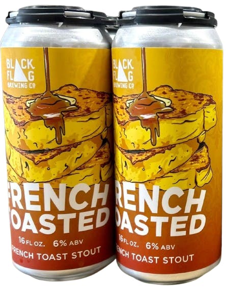 Black Flag Brewing French Toasted 4 pack 16 oz. Can - Petite Cellars