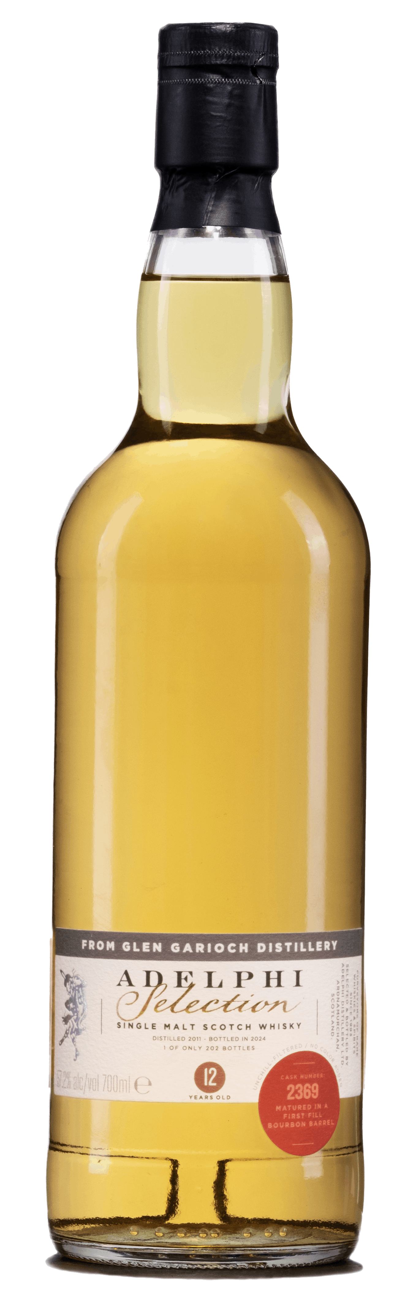Adelphi Single Cask Glen Garioch 2011 12 year old 700ml