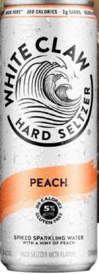 White Claw Peach Hard Seltzer 19.2 oz. Can - Yankee Spirits