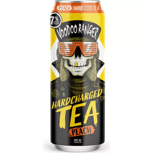 New Belgium Voodoo Ranger Hardcharged Tea Peach 24 oz. Can - Vine