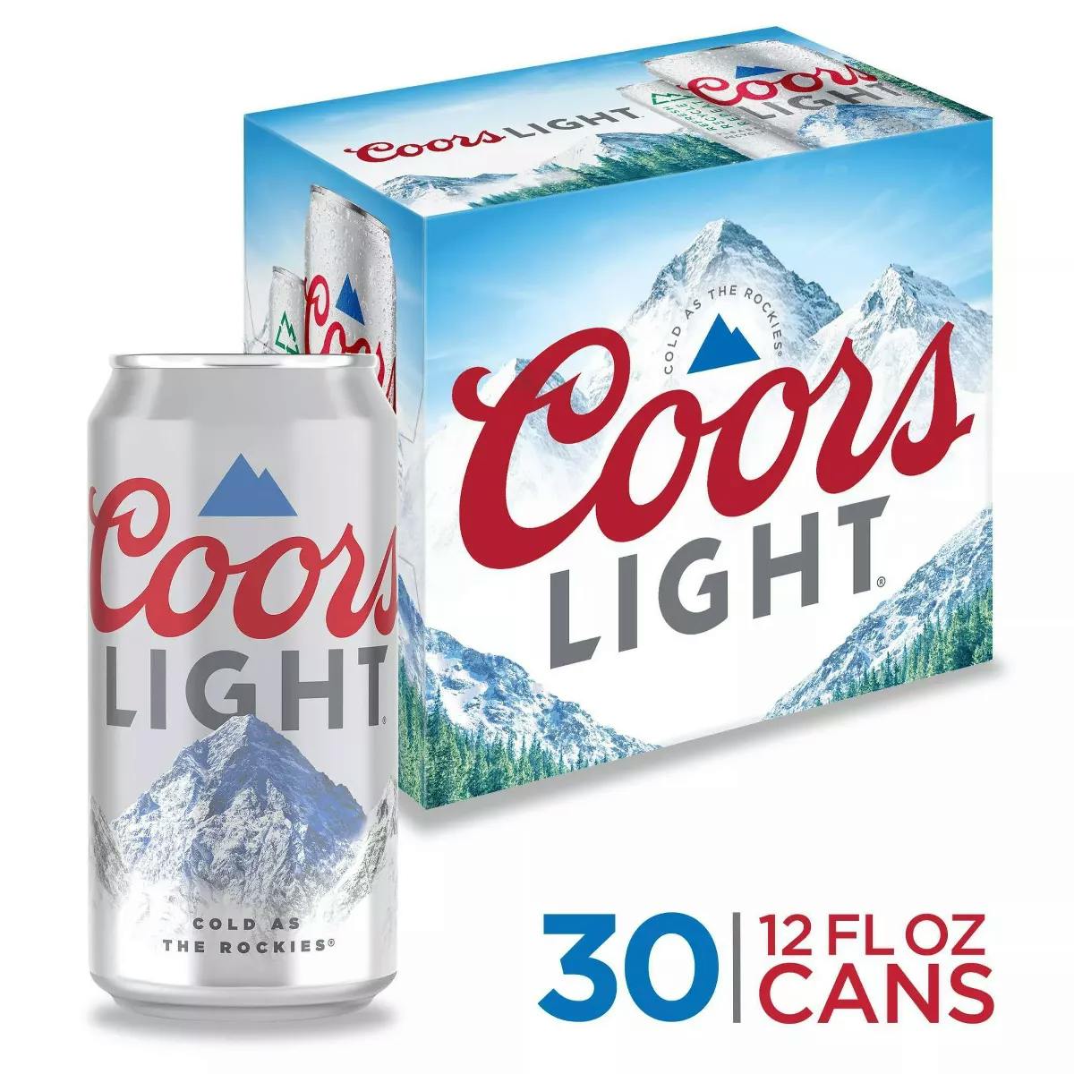 Coors Light 30缶✖︎2ケース1 Coors Light 30 pack 12 oz. Can - Vine Republic