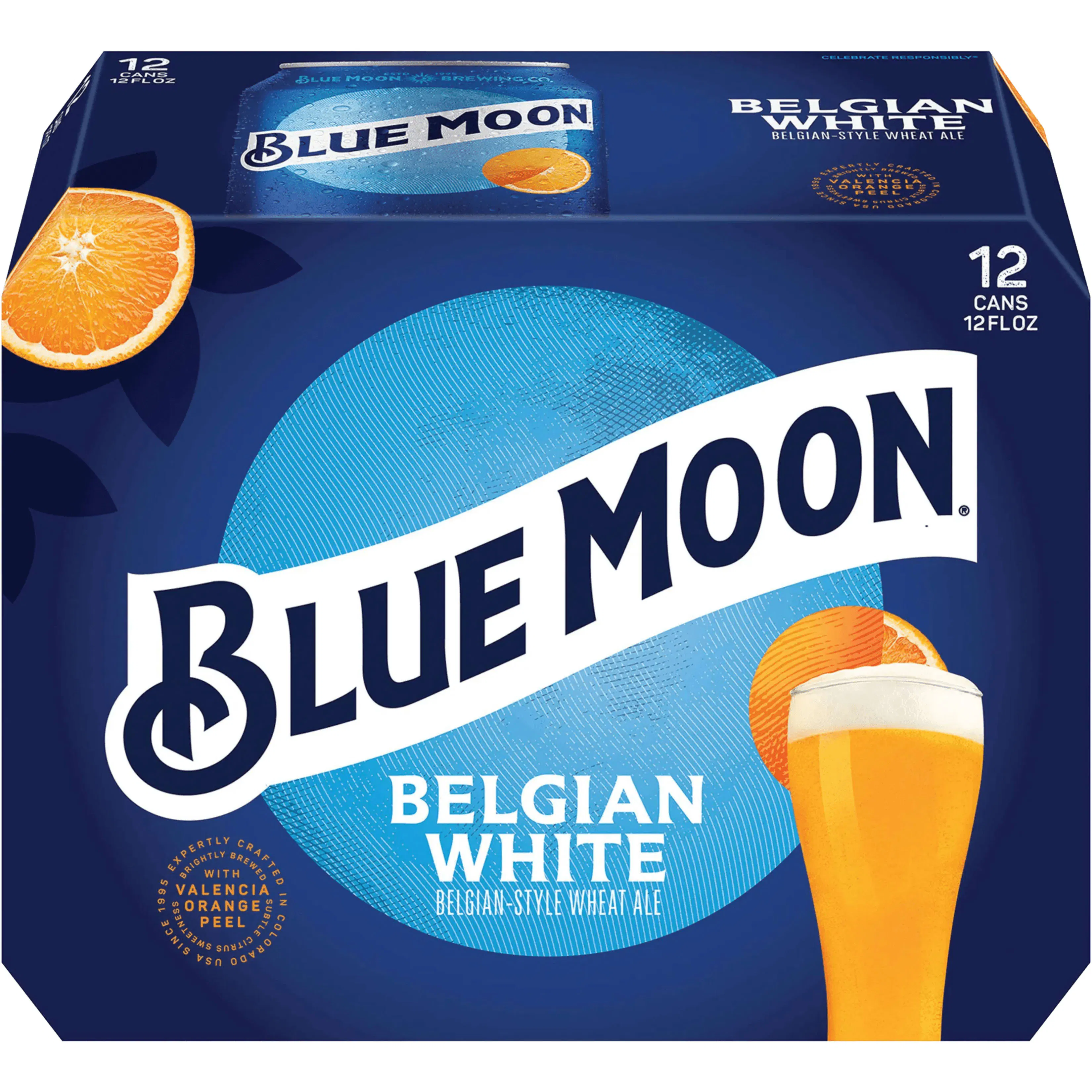 Blue Moon Brewing Company Belgian White 12 pack 12 oz. Can