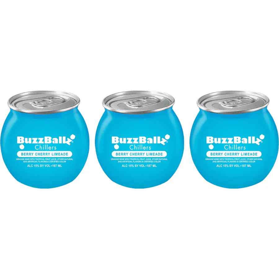 BuzzBallz Chillers Berry Cherry Limeade 200ml
