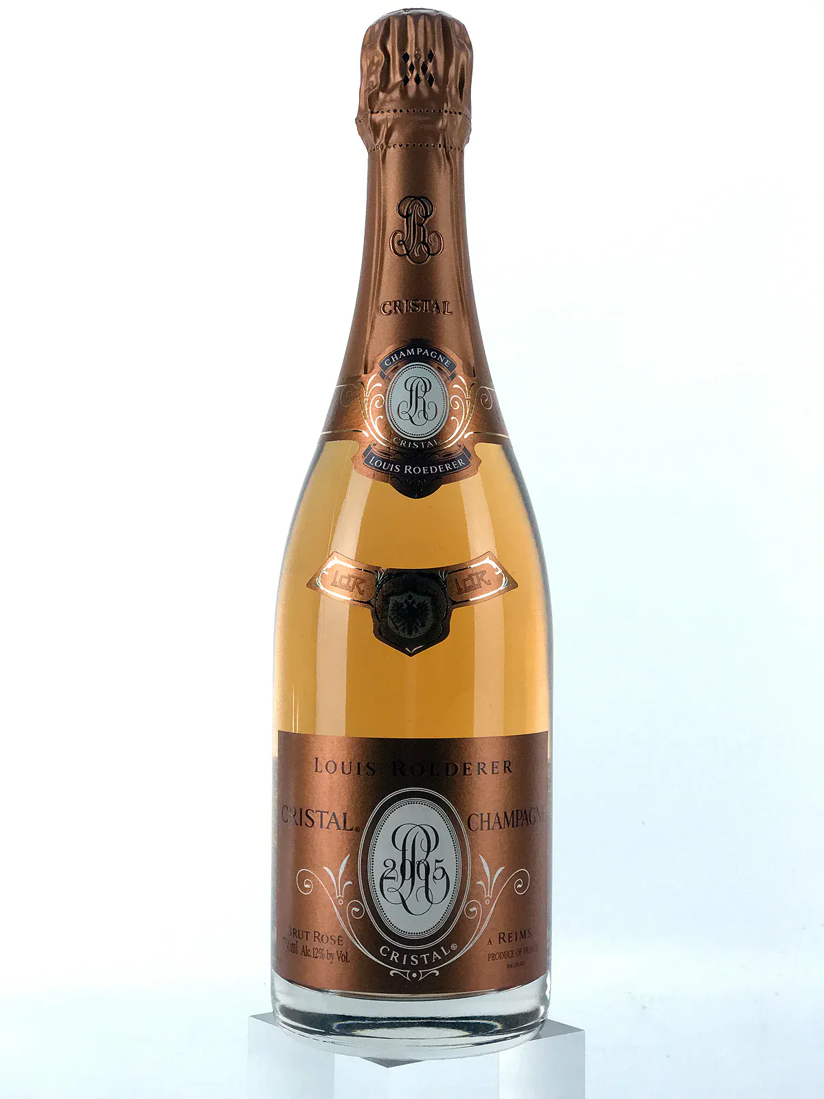 Louis Roederer Cristal Brut Rosé 2005 750ml - Station Plaza Wine