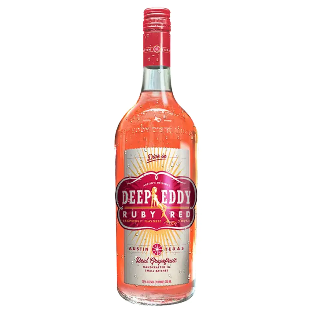 Deep Eddy Ruby Red Grapefruit Vodka 750ml - Yankee Spirits