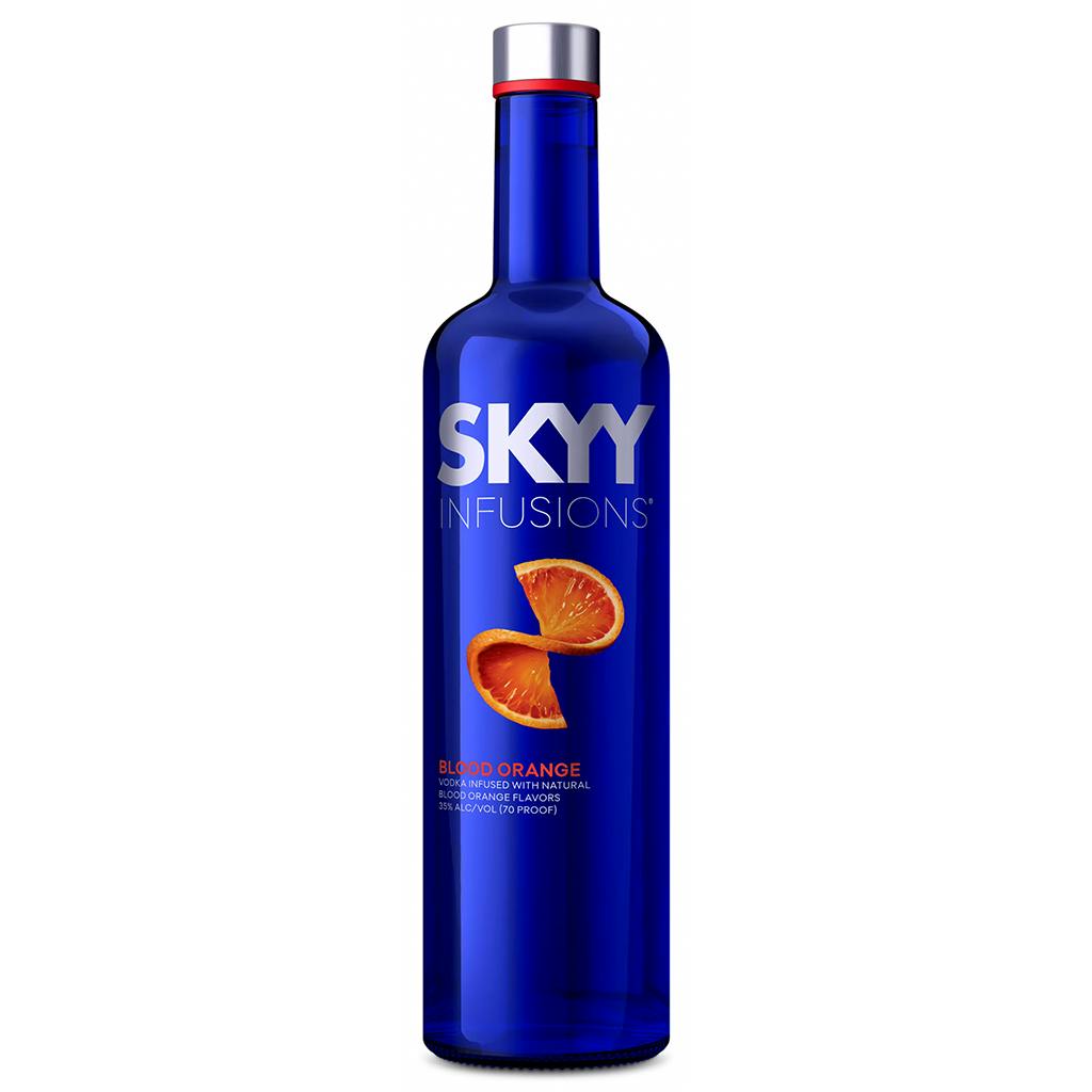 SKYY VODKA ネオン看板 約60cm x 30cm Skyy Infusions Blood Orange Vodka 1.75L - Yankee Spirits