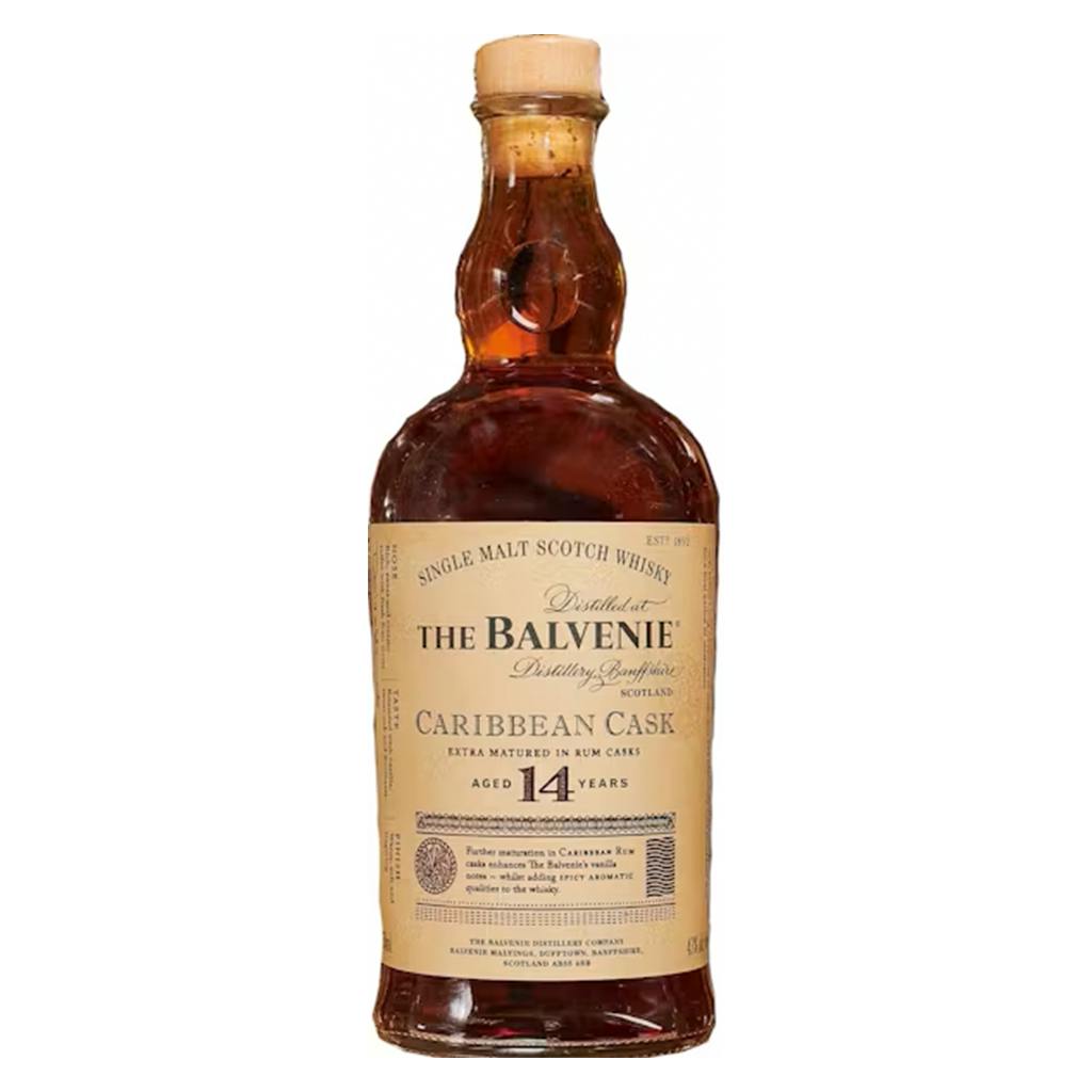Balvenie Caribbean Cask Single Malt Scotch Whisky 14 year old