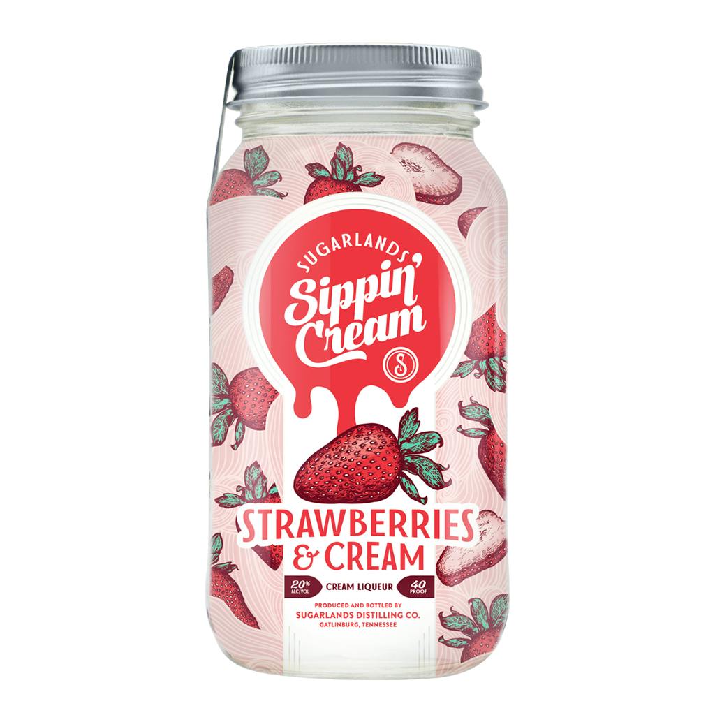 Sugarlands Distilling Co. Strawberry Dream Sippin' Cream 750ml