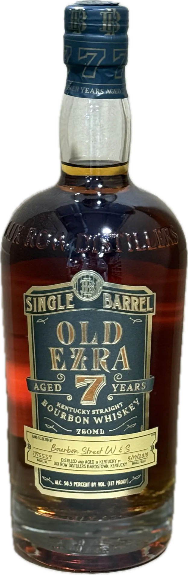 Ezra Brooks "Store Pick" Old Ezra 7 Selection #1 750ml