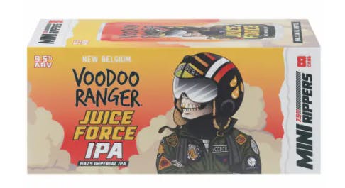 New Belgium Voodoo Ranger Juice Force 8 pack 7.5 oz Can - Yankee