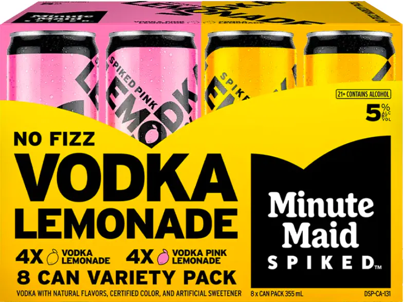 Minute Maid Spiked Lemonade Variety 8 pack 12 oz. Can - Yankee Spirits