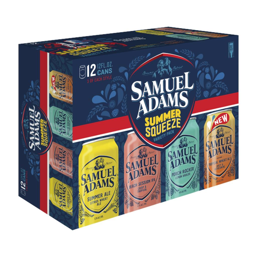 Samuel Adams Seasonal: COLD SNAP/SUMMER/OFEST/WINTER 12 pack 12 oz