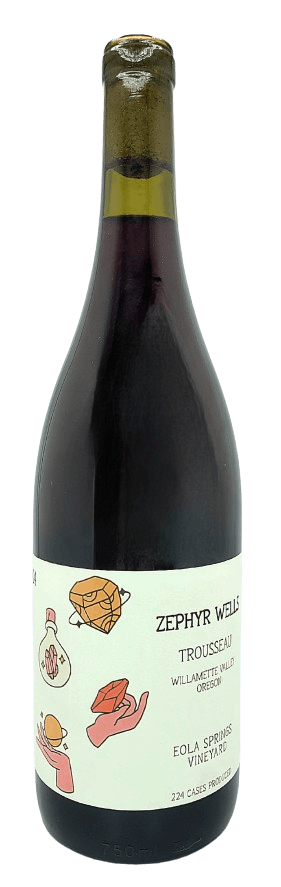 Zephyr Wells Trousseau Eola Springs Vineyard 750ml - Amanti Vino