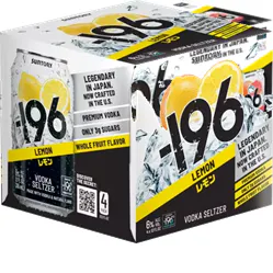196 Lemon Vodka Seltzer 4 pack 12 oz. Can - Yankee Spirits 196 Lemon Vodka Seltzer 4 pack 12 oz. Can - Yankee Spirits