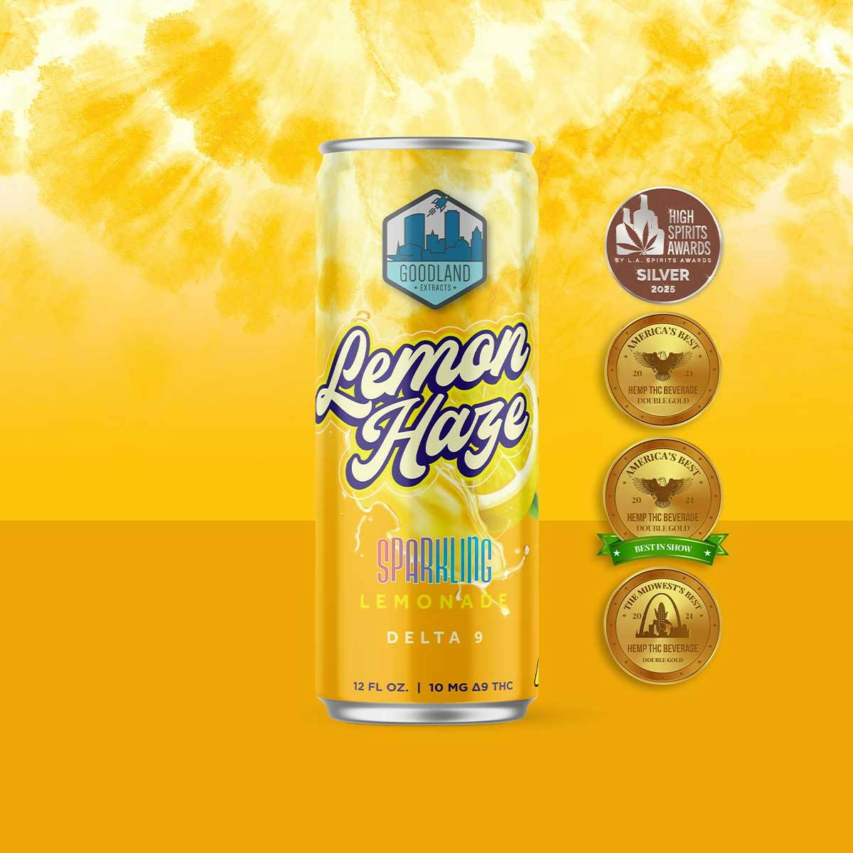 GOODLAND EXTRACTS LEMON HAZE 10 MG DELTA 9 THC 12OZ CAN 12 oz. Can