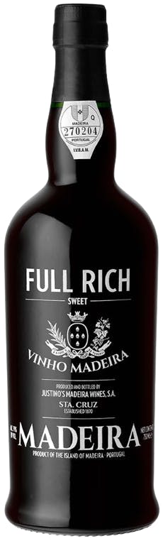Justino's Full Rich Madeira 3 year old 750ml - Yankee Spirits