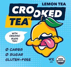 Crook & Marker Crooked Lemon Tea 8 pack Bottle