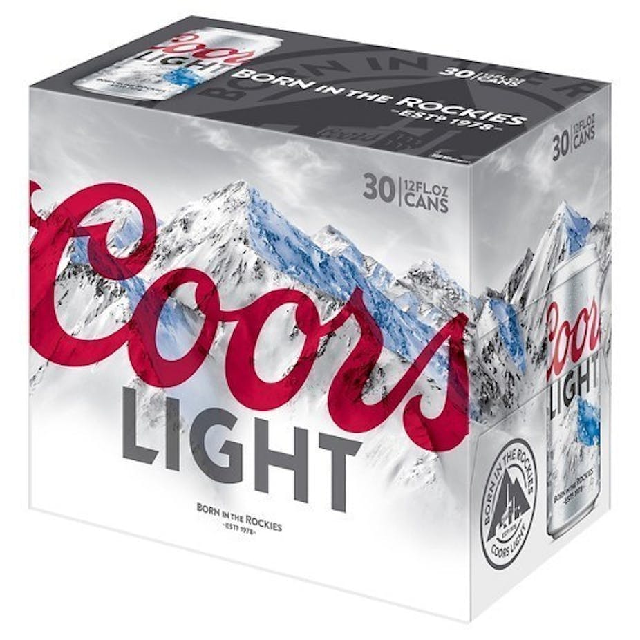 Coors Light 30 pack 12 oz. Can - Stirling Fine Wines
